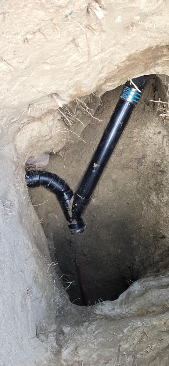 Offset Pipe Joints — real Sewer Pipe Pros job in Los Angeles
